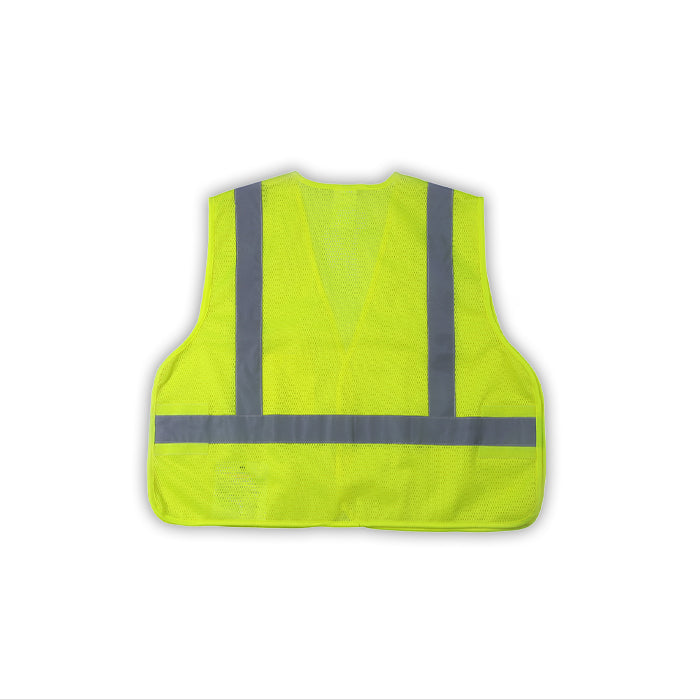 EN520C-2 High Visibility One Size Fits All Vest, Class 2, Lime