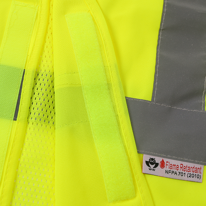 High-Visibility Flame Retardant Vest | Lime Class 2 X-Back (FR150C-2)