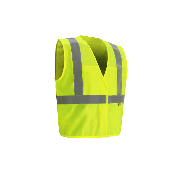 High-Visibility Flame Retardant Vest | Lime Class 2 X-Back (FR150C-2)