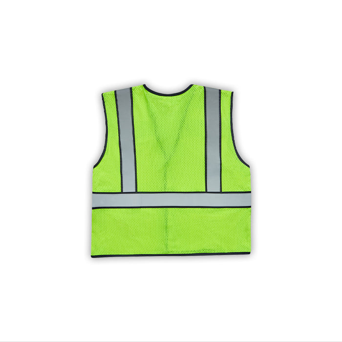 FR-M902C-2 High Visibility Flame Resistant Vest, Class 2, Lime