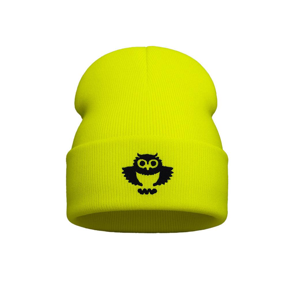 KCL-12 High Visibility Knitted Cap, Lime, Acrylic