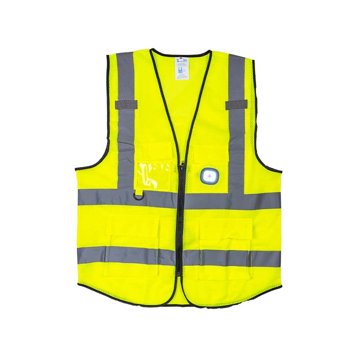 High-Visibility LED Vest | Lime Class 2 (L540C-2)