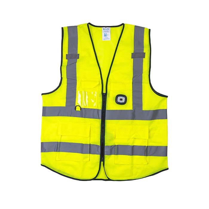 High-Visibility LED Vest | Lime Class 2 (L540C-2)