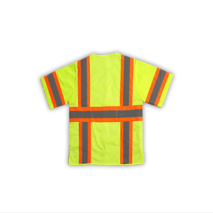 2W M7138C-3/M7148C-3 Mesh Contrast Hi-Viz Vest