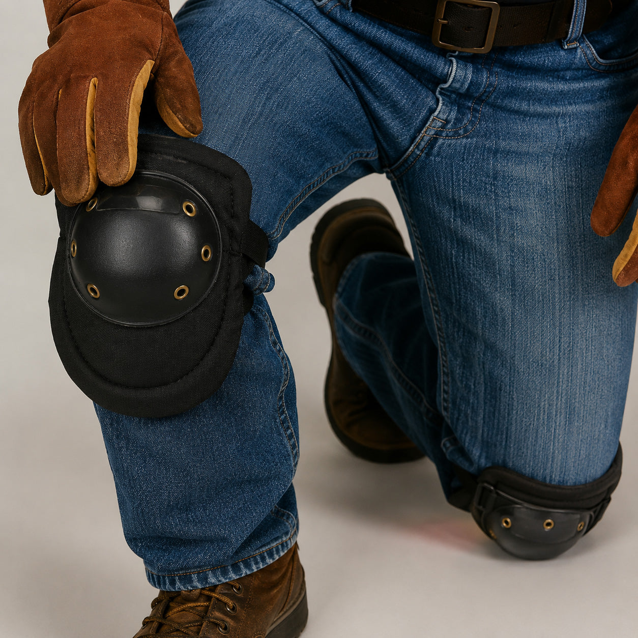 NPH02 Hard Cap Knee Pad, Black