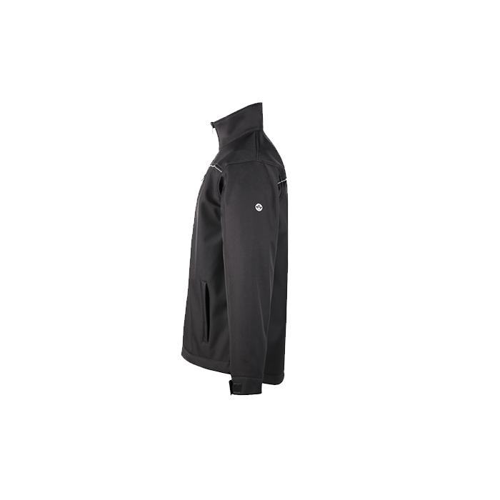 PAC-CS-BLK City Softshell Jacket, Black, Water Resistant