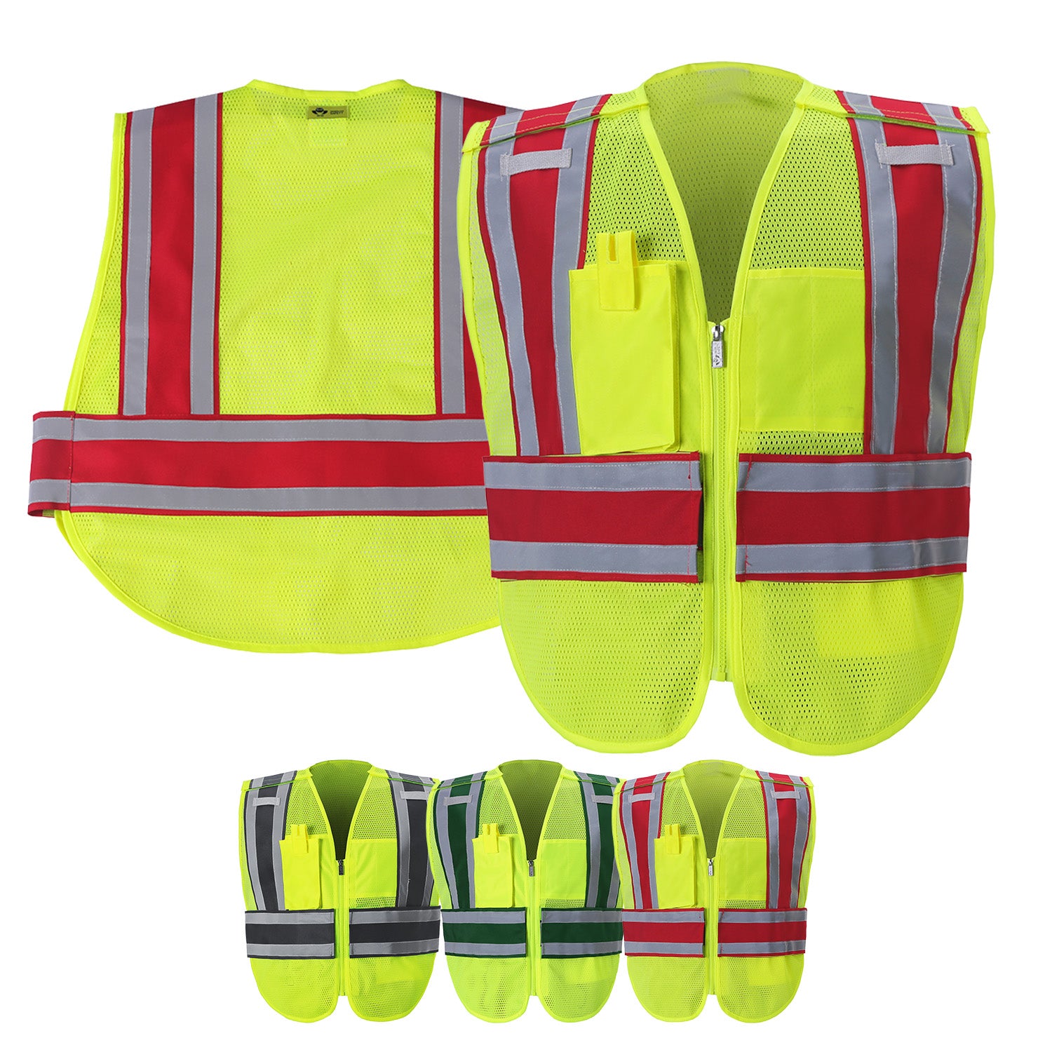 2W PWB503 Series High Viz Public Safety Vest