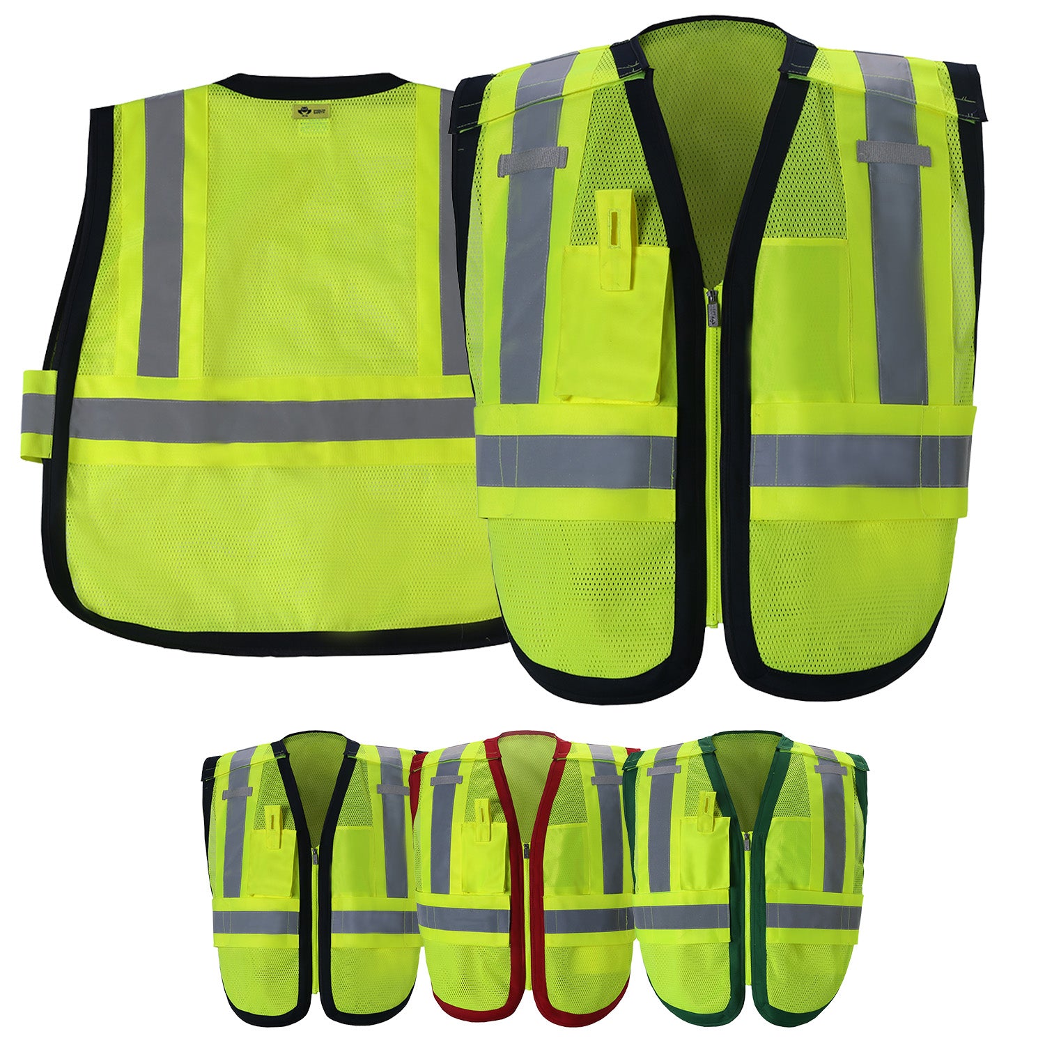 2W PWB505 Series High Viz Public Safety Vest