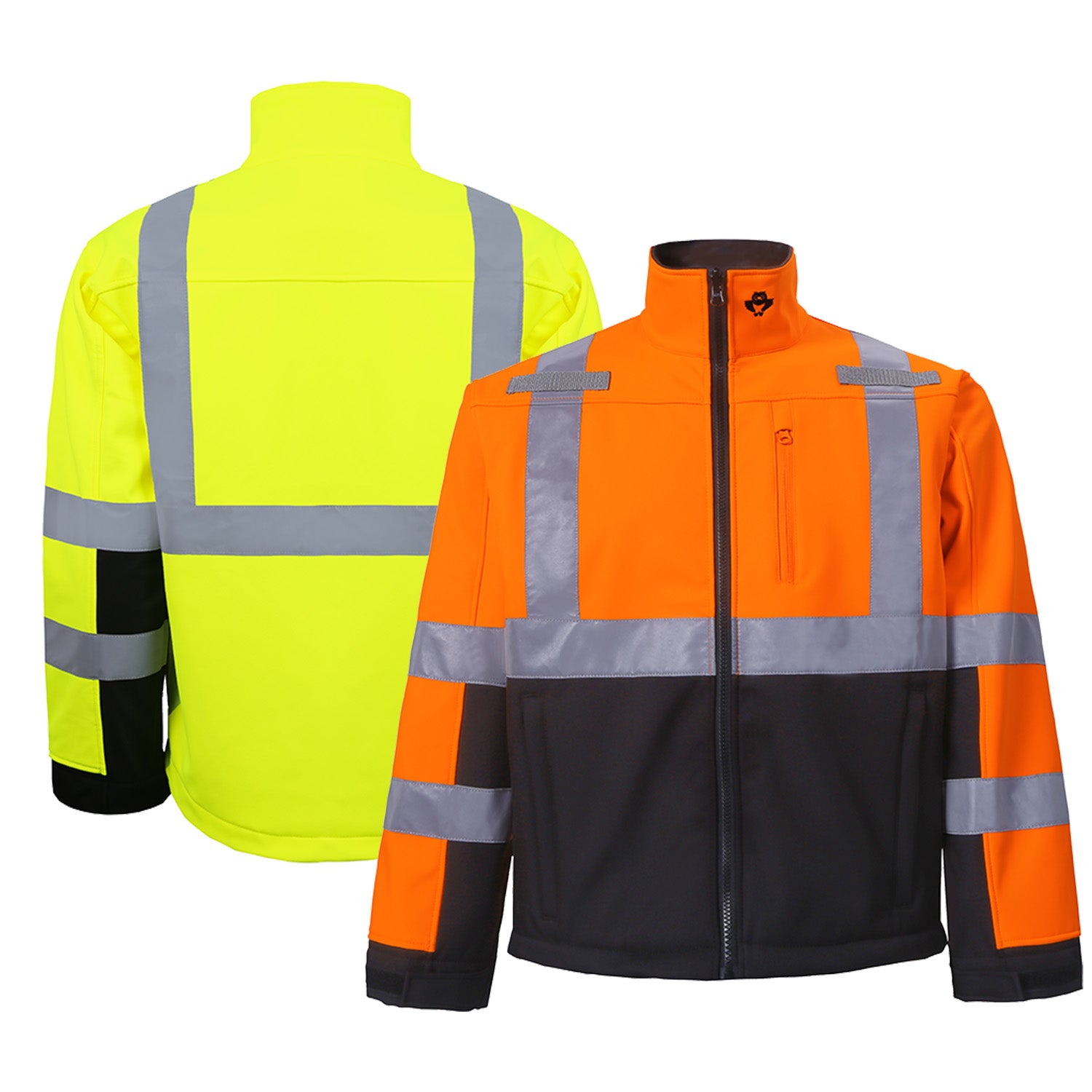 2W SHL33C-3/SHL35-3 High Viz Class 3 Softshell Jacket