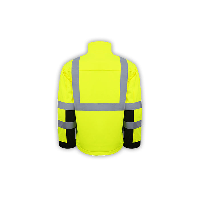 2W SHL33C-3/SHL35-3 High Viz Class 3 Softshell Jacket