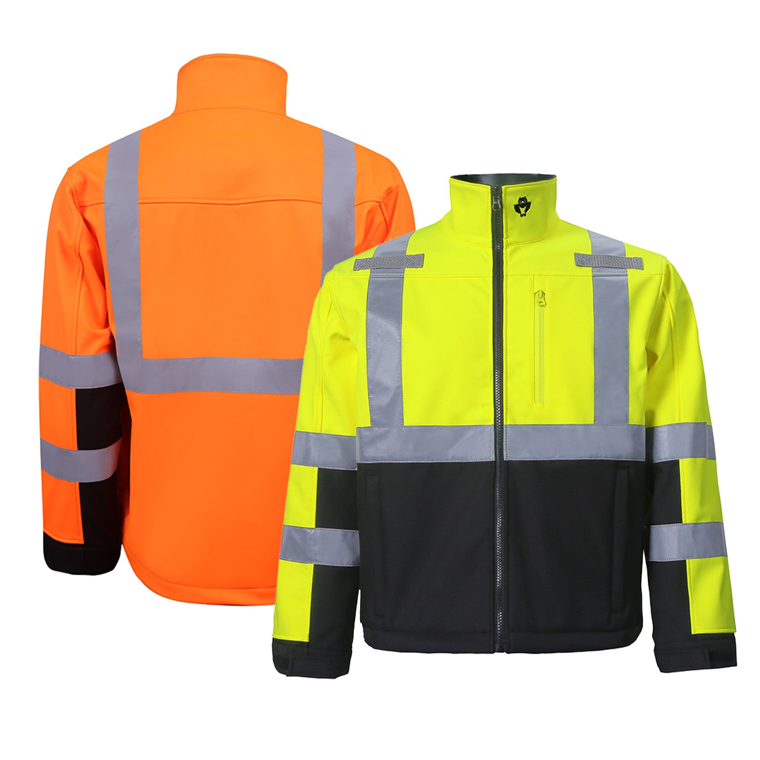 2W SHL33C-3/SHL35-3 High Viz Class 3 Softshell Jacket