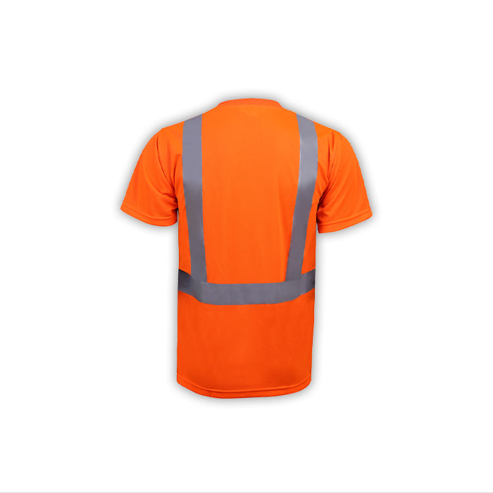 2W TB105C-2/TB103C-2 High Viz Short Sleeve Birdseye T-Shirt