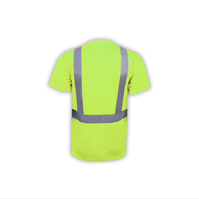 2W TB105C-2/TB103C-2 High Viz Short Sleeve Birdseye T-Shirt