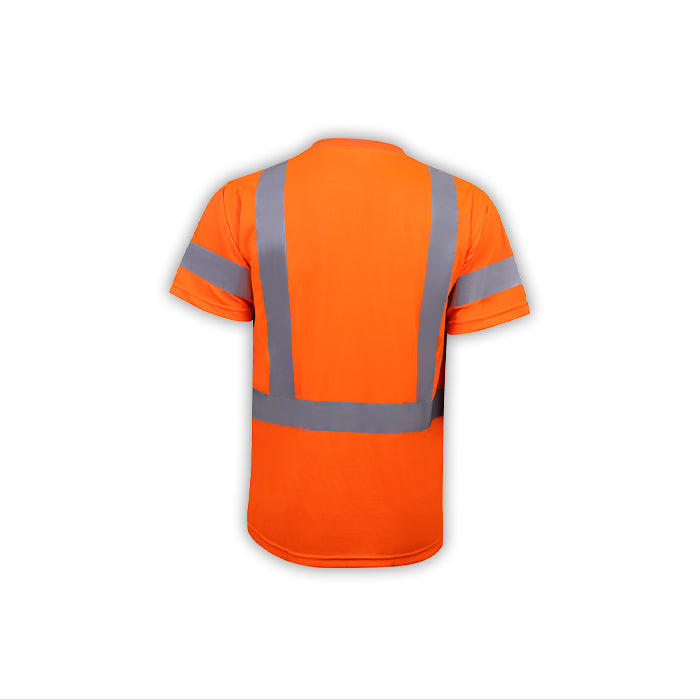 2W TB115C-3/TB113C-3 High Viz Short Sleeve Birdseye T-Shirt