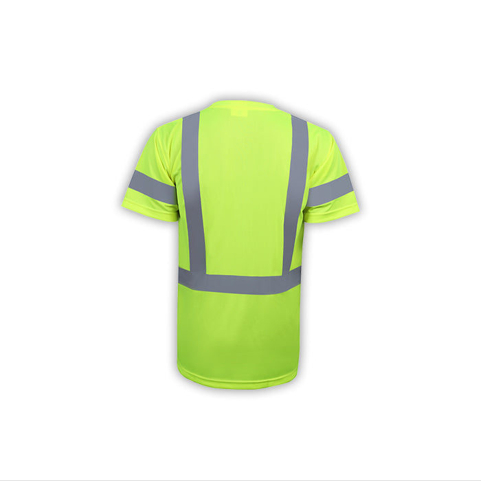 2W TB115C-3/TB113C-3 High Viz Short Sleeve Birdseye T-Shirt