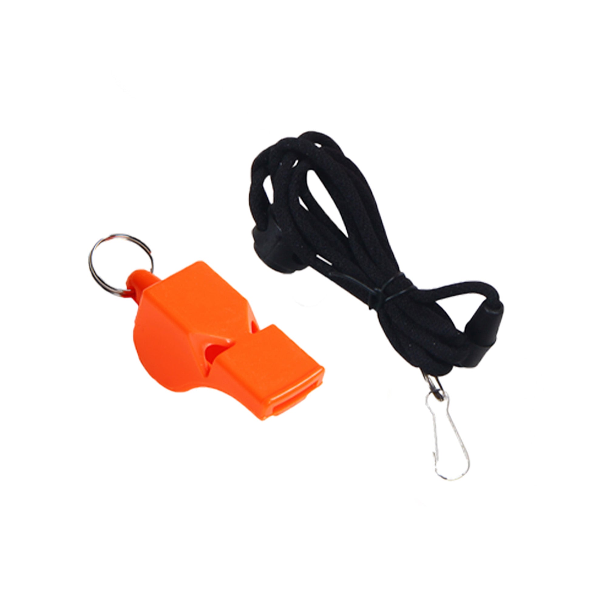 AW-340 Loud and Far Safety Whistle, Orange, Pealess