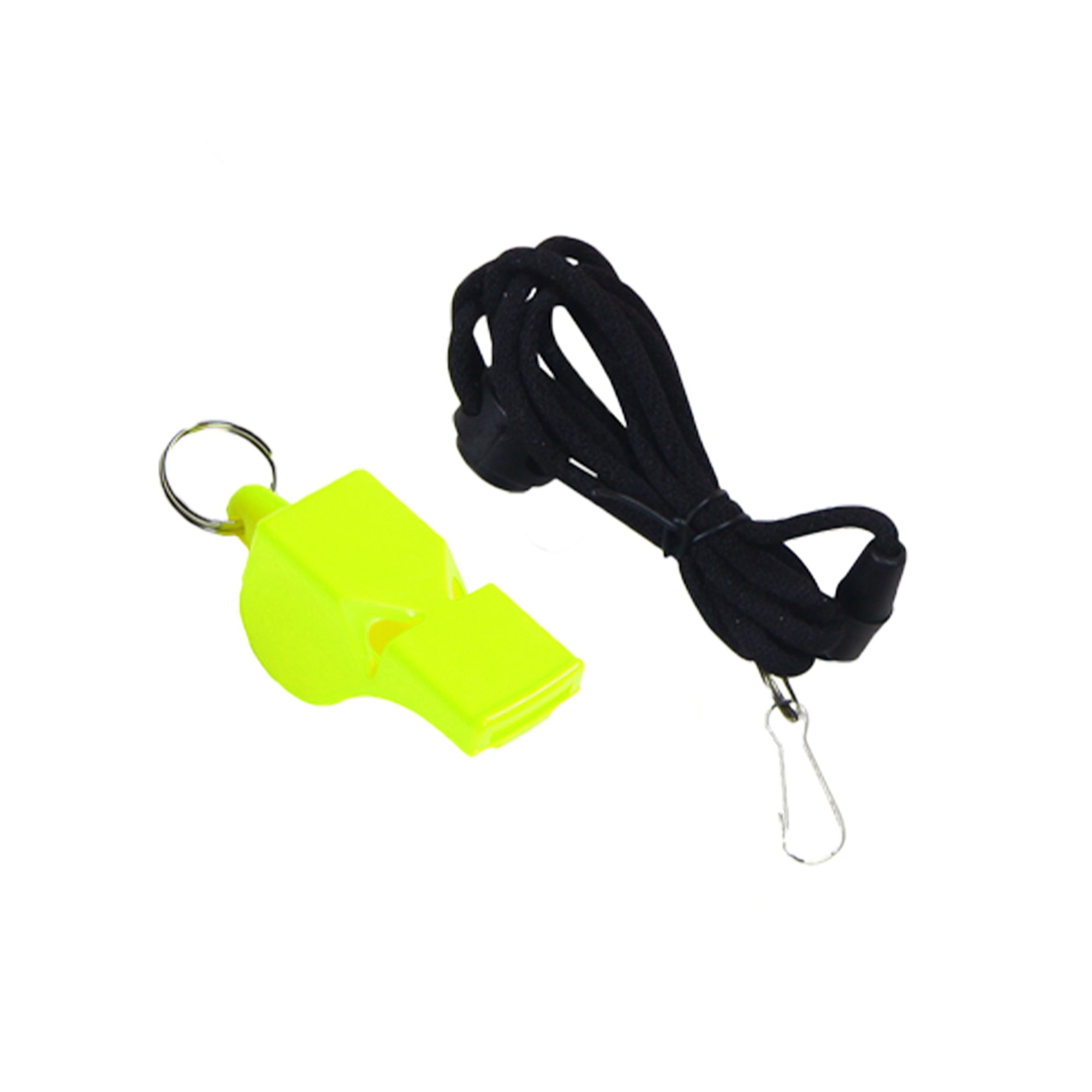 AW-540 Loud and Far Safety Whistle, Lime, Pealess