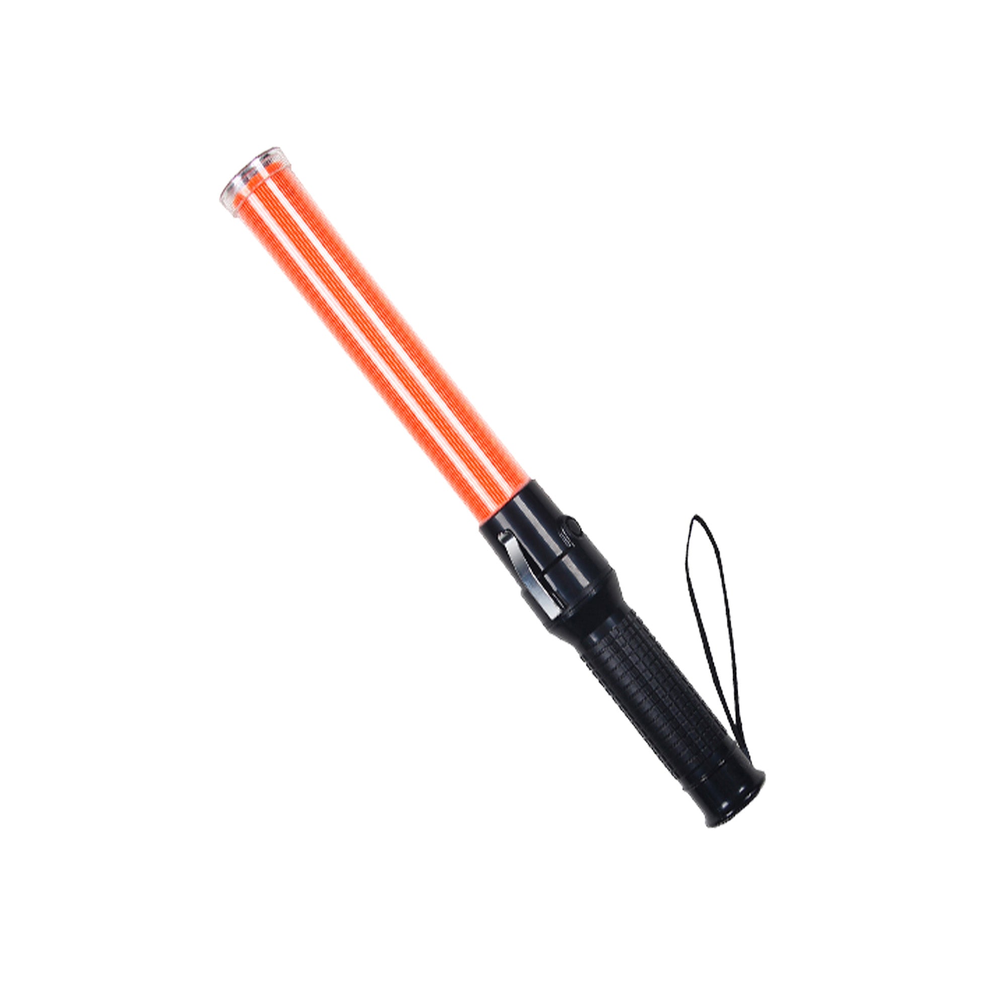 BA-16 High Intensity Traffic Baton with LED Flashlight, Orange, 17.5" Long