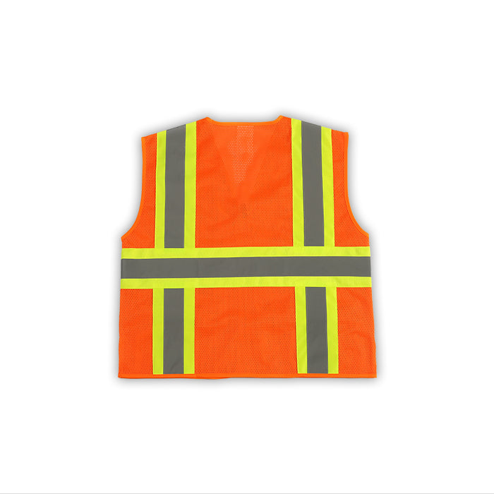 2W M7038C-2/M7048C-2 Mesh Contrast Hi-Viz Vest