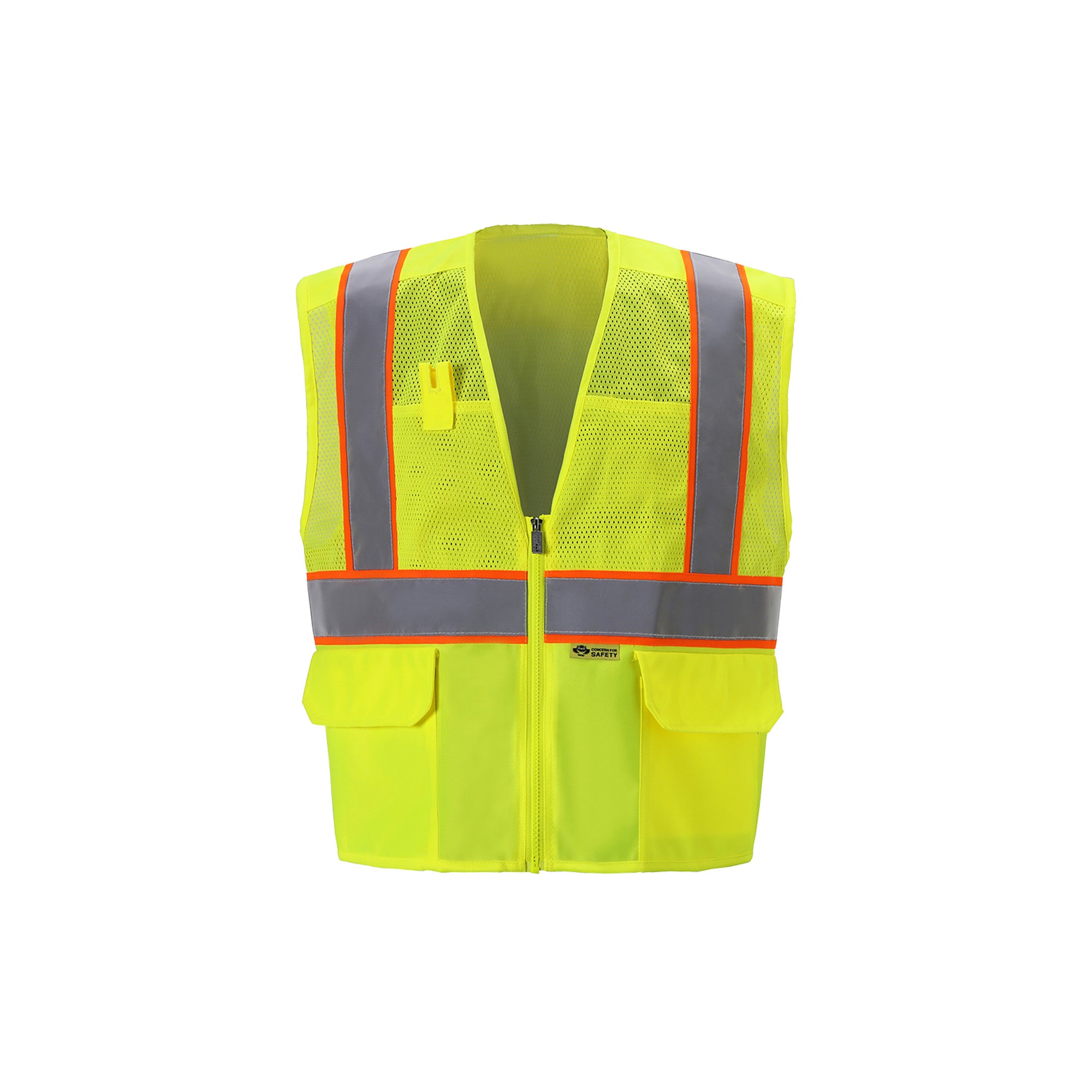 2W MS530C-2/MS330C-2 Class 2 Contrast High Viz Vest