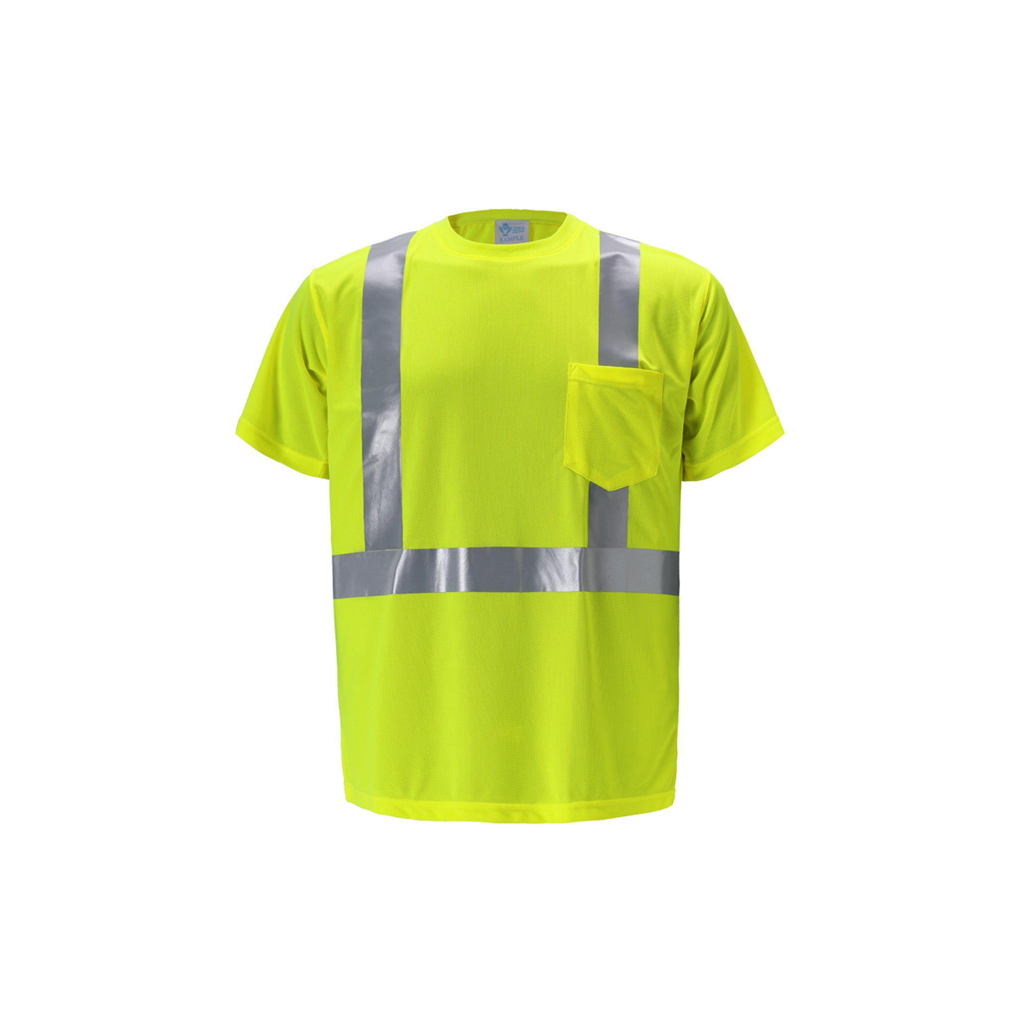 2W TB103C-2/TB105C-2 High Viz Short Sleeve Birdseye T-Shirt