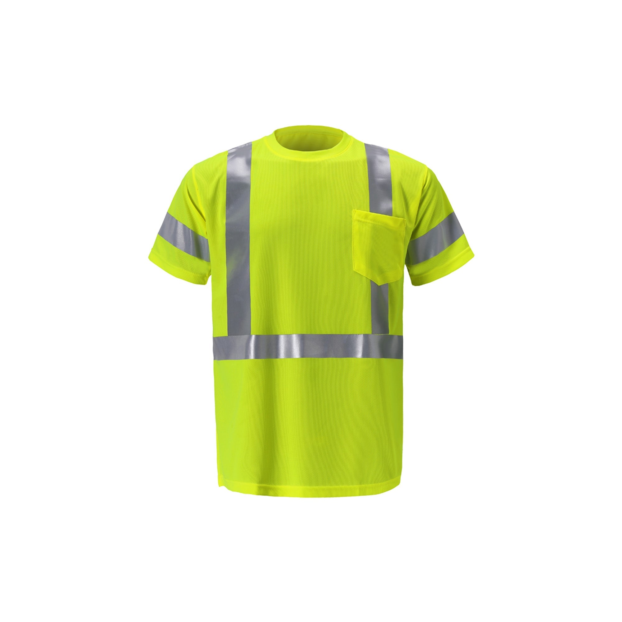 2W TB115C-3/TB113C-3 High Viz Short Sleeve Birdseye T-Shirt