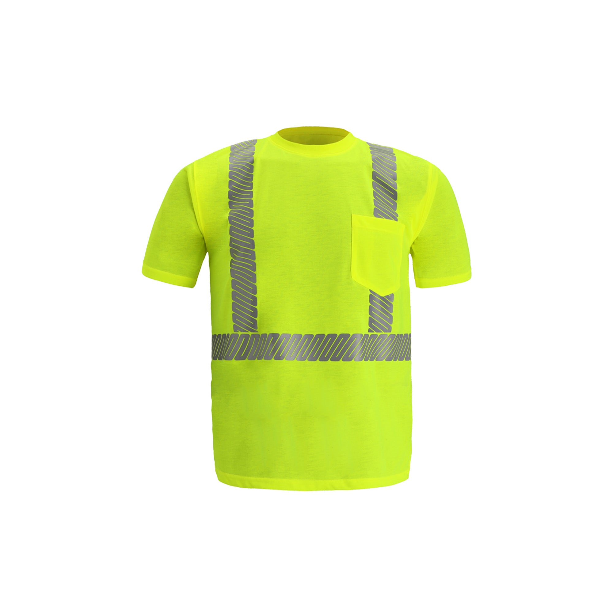 2W TS103C-2/TS105C-2 High Viz Short Sleeve Jersey T Shirt